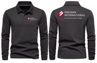 DRESDEN AIRPORT LONG SLEEVE POLO
